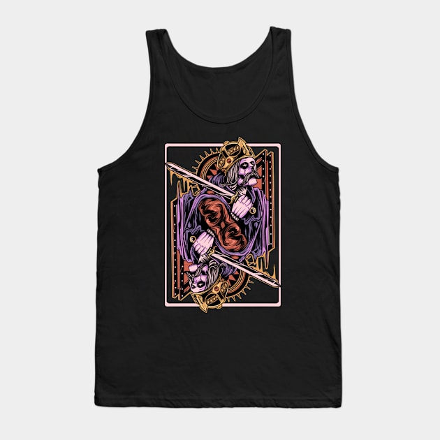 King Tank Top by phsycartwork